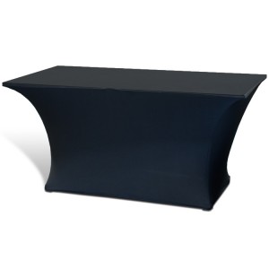 Pokrowiec stretch na stół – czarny