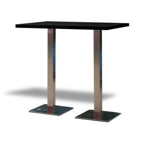 Stół Classic 120 wysoki – czarny