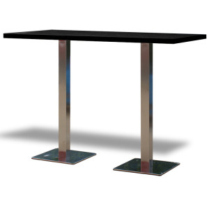 Stół Classic 160 wysoki – czarny