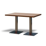Stół Classic 120 – brązowy