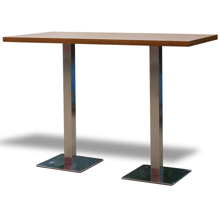 Stół Classic 160 wysoki – brązowy