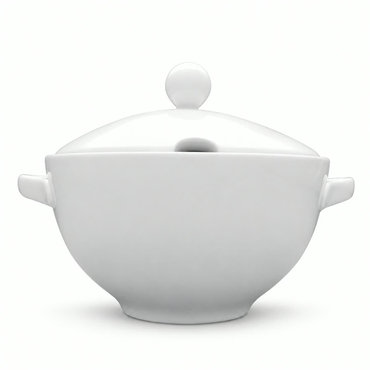 Biała waza porcelanowa 3l